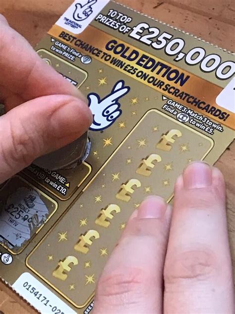 £2 National Lottery Scratchcards .